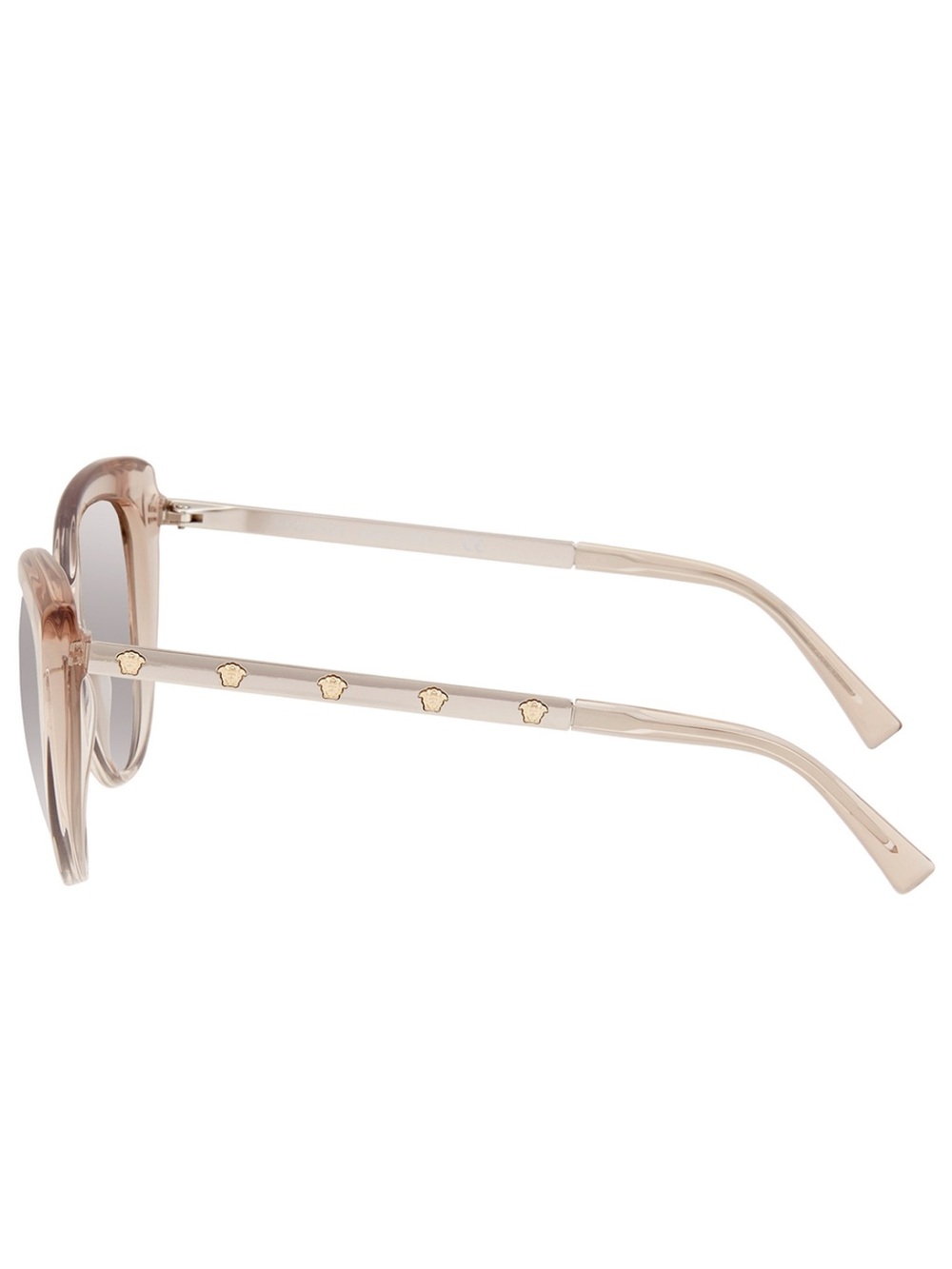 Versace Grey Gradient Mirror Cat Eye Ladies Sunglasses - Picture 3 of 8